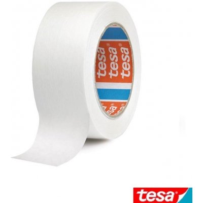Tesa PV0 bílá papírová balicí páska standardní 50 mm x 50 m