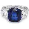 Prsteny Beny Jewellery Zlatý se Safírem a Diamanty 2011663