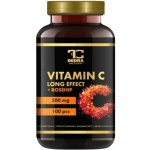 VITAMIN C 500 mg se šípkem postupné uvolňování + 25 mg šípkového extraktu 100 kapslí – Hledejceny.cz