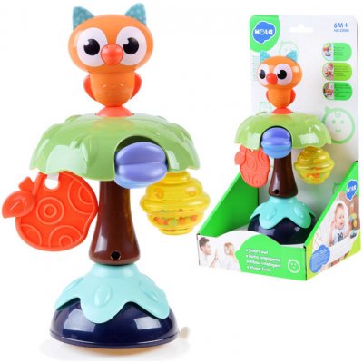Huile Toys senzorická hračka s přísavkou pro nejmenší Smart Owl