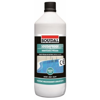 Přísada vodotěsnící Soudal Soudaproof – 1 l – Hledejceny.cz