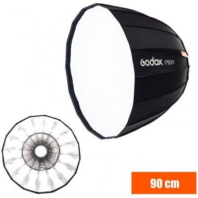 Godox Parabolický Deep Softbox Godox P90H 90 cm – Zboží Mobilmania