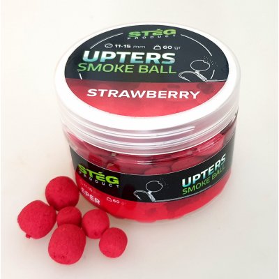 Stég Product Upters Smoke Ball 60g 11-15mm Strawberry