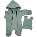 Kazum Oteplený dětský overal se šlapkama a kapucí – Zboží Dáma