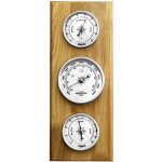 JVD Dřevěný hranatý teploměr, vlhkoměr a barometr JVD BA233/68 – Zboží Dáma