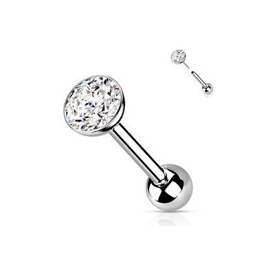 Šperky4U cartilage Push In piercing titan TIT1136-1206-04 – Zboží Dáma