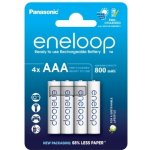 Panasonic Eneloop AAA 800mAh4ks 4MCDE/4BE – Zboží Mobilmania