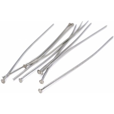 Nýtek s plochou hlavičkou 50mm x 0,65mm z chirurgické oceli - Obsah balení 100 ks NO 006 – Zboží Dáma