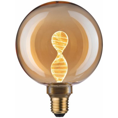Paulmann 28881 Helix Inner Glow, zlatá dekorativní žárovka E27 LED 3,5W 1800K, 12,5cm – Hledejceny.cz