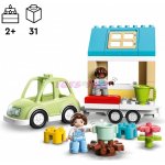 LEGO® DUPLO® 10986 Pojízdný rodinný dům – Zboží Mobilmania