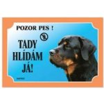 Dafiko Tabulka Rotweiler – Zboží Mobilmania