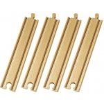 Brio Krátké koleje rovné 108 mm 4 ks 33334 – Sleviste.cz