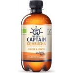 Captain Kombucha Bio Kombucha Zázvor & Citron 400 ml – Zboží Dáma