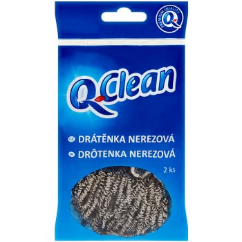 Q clean drátěnka nerezová 2 ks