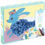 DJECO Kreativní sada DIY: Nadýchaná zvířátka 4 obrázky s plyšem – Hledejceny.cz