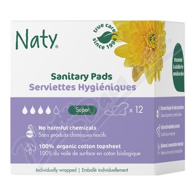 Naty vložky Super 12 ks – Zboží Dáma
