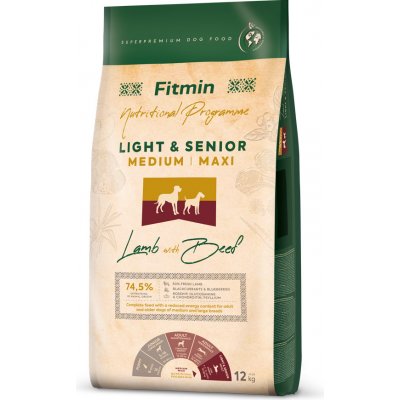 Fitmin Medium Maxi Light Senior Lamb&Beef 12 kg – Zboží Mobilmania