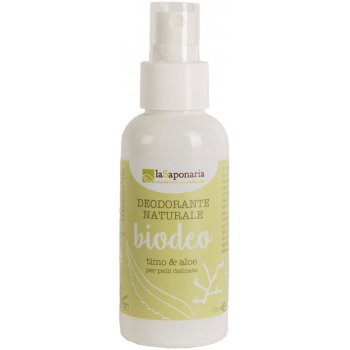 laSaponaria BIO deospray s tymiánem a aloe 100 ml