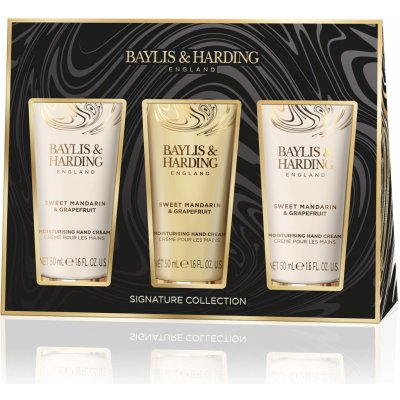 Baylis & Harding Sada krémů na ruce Mandarinka & Grepfruit, 3 x 50 ml – Hledejceny.cz