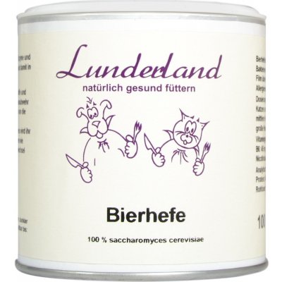 Lunderland Tierfutter Pivovarské kvasnice 100 g – Hledejceny.cz