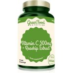 Greenfood Nutrition Vitamín C 500 mg + Extrakt ze šípků kapsle pro posílení imunity 60 kapslí – Hledejceny.cz