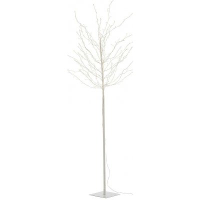 J-Line by Jolipa Dekorace bílý svítící stromek Tree Bare Led L - Ø 90*180 cm - J-Line by Jolipa – Hledejceny.cz