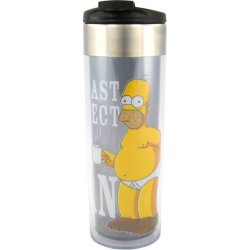 CurePink hrnek Simpsons Homer Last Perfect Man 0,4l termosky - Nejlepší  Ceny.cz