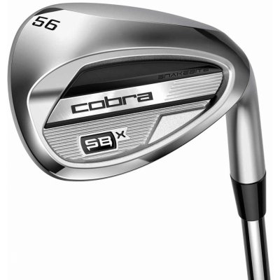 Cobra SNAKEBITE-X Silver wedge univerzální pravé, ocel, 10°, Stiff, 52°,KBS Max, – Hledejceny.cz