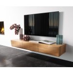 Delife New Live Edge 145 cm 3 dvířka závěsný – Hledejceny.cz