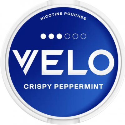 Velo Crispy Peppermint 10 mg Slim 20 sáčků – Zbozi.Blesk.cz