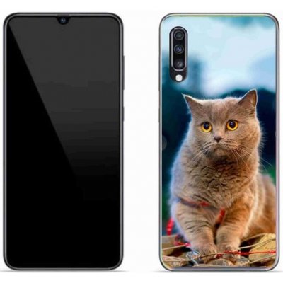 Pouzdro mmCase gelové Samsung Galaxy A70 - britská modrá 2 – Zboží Mobilmania