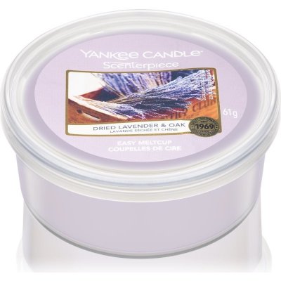 Yankee Candle Easy MeltCup vonný vosk Dried Lavender & Oak 61 g – Hledejceny.cz