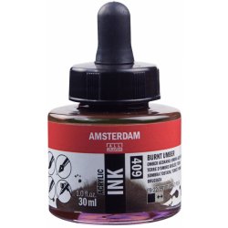 Amsterdam Acrylic Ink 409 Burnt Umber 30 ml