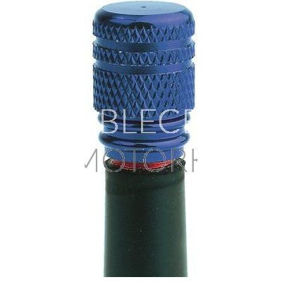Kovové čepičky ventilků, OXFORD (modrý elox, pár) – Zboží Mobilmania