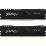 Kingston Fury Beast Black 16GB DDR4 KF432C16BBK2/16 – Hledejceny.cz
