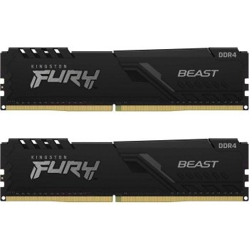 Kingston Fury Beast Black 16GB DDR4 KF432C16BBK2/16