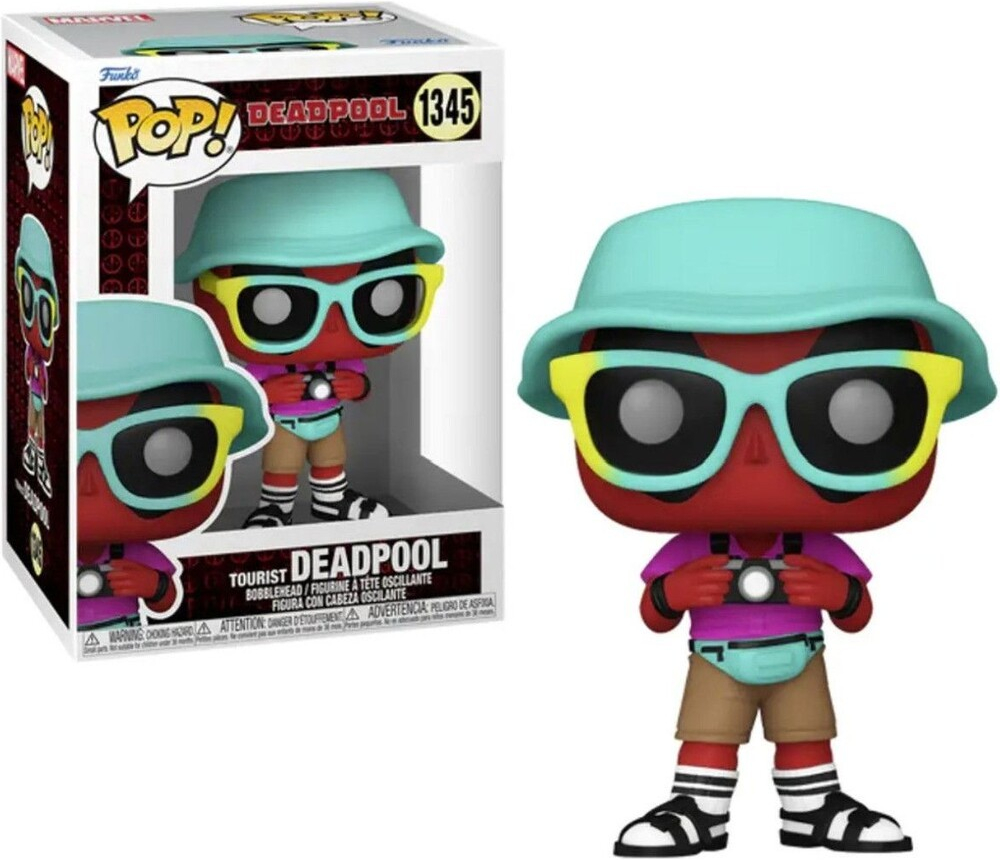 Funko Pop! 1345 Marvel Deadpool Tourist Deadpool