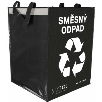 Sixtol Taška na tříděný odpad SORT EASY MIXED, 30 x 30 x 40 cm, 36 l