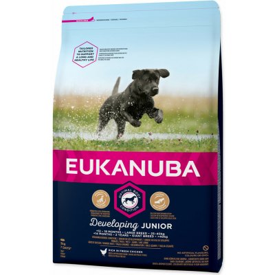 Eukanuba Puppy & Junior Lamb & Rice 2,5 kg – Hledejceny.cz