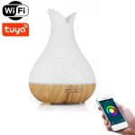 BOT Smart aroma difuzér B5 bílá / světle hnědé dřevo 400 ml – Zboží Dáma