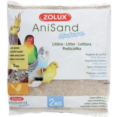 ZOLUX ANISAND SAND NATURE 2kg – Zbozi.Blesk.cz