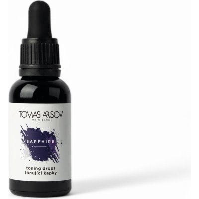 Tomas Arsov Tónující kapky na vlasy Sapphire Toning Drops 30 ml – Zboží Dáma