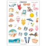 Samolepky MINIMEE - Dovolená u moře – Zboží Živě