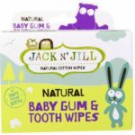 Jack N' Jill dětské vlhčené ubrousky na zuby a dásně 25 ks – Zboží Dáma