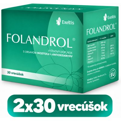 Folandrol 2 x 30 sáčků – Hledejceny.cz
