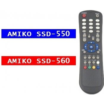 Dálkový ovladač Amiko 550