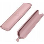 Parker PU zip pastelově růžové – Sleviste.cz