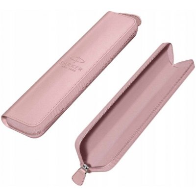 Parker PU zip pastelově růžové – Sleviste.cz