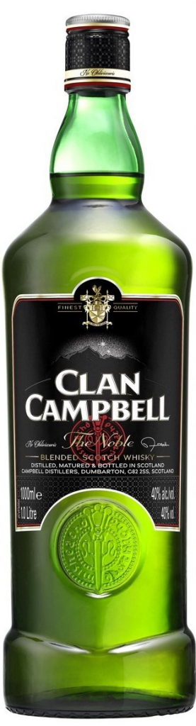 Clan Campbell 40% 0,7 l (holá láhev)