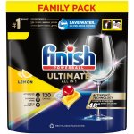 Finish Ultimate All in 1 Lemon Sparkle kapsle do myčky nádobí 120 ks – Zboží Dáma